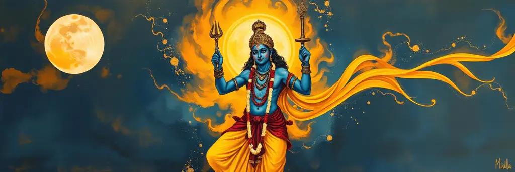 Krishna as the essence within moon, sun and all elements